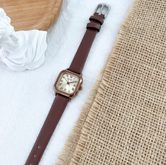 Vintage Wine bottle inspired Leather Watch / Rumours Quartz /Boho…